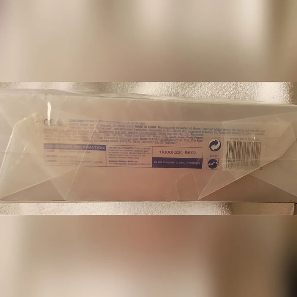 Mattel nib nrfb